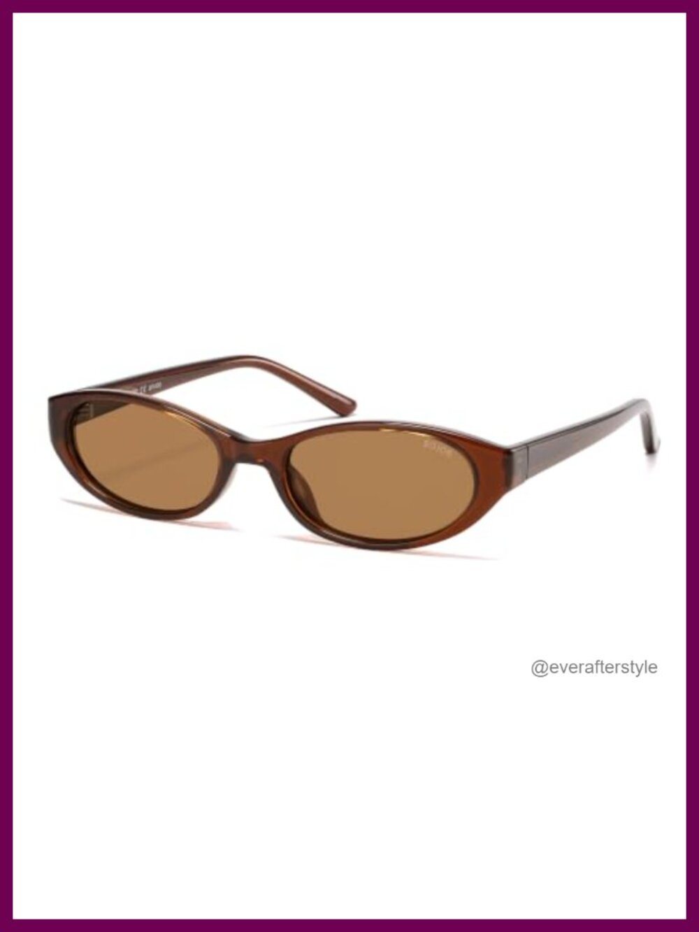 TR90 Oval Cateye Polarized UV400 Sunglasses Retro Y2K
